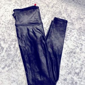 Spanx faux leather leggings